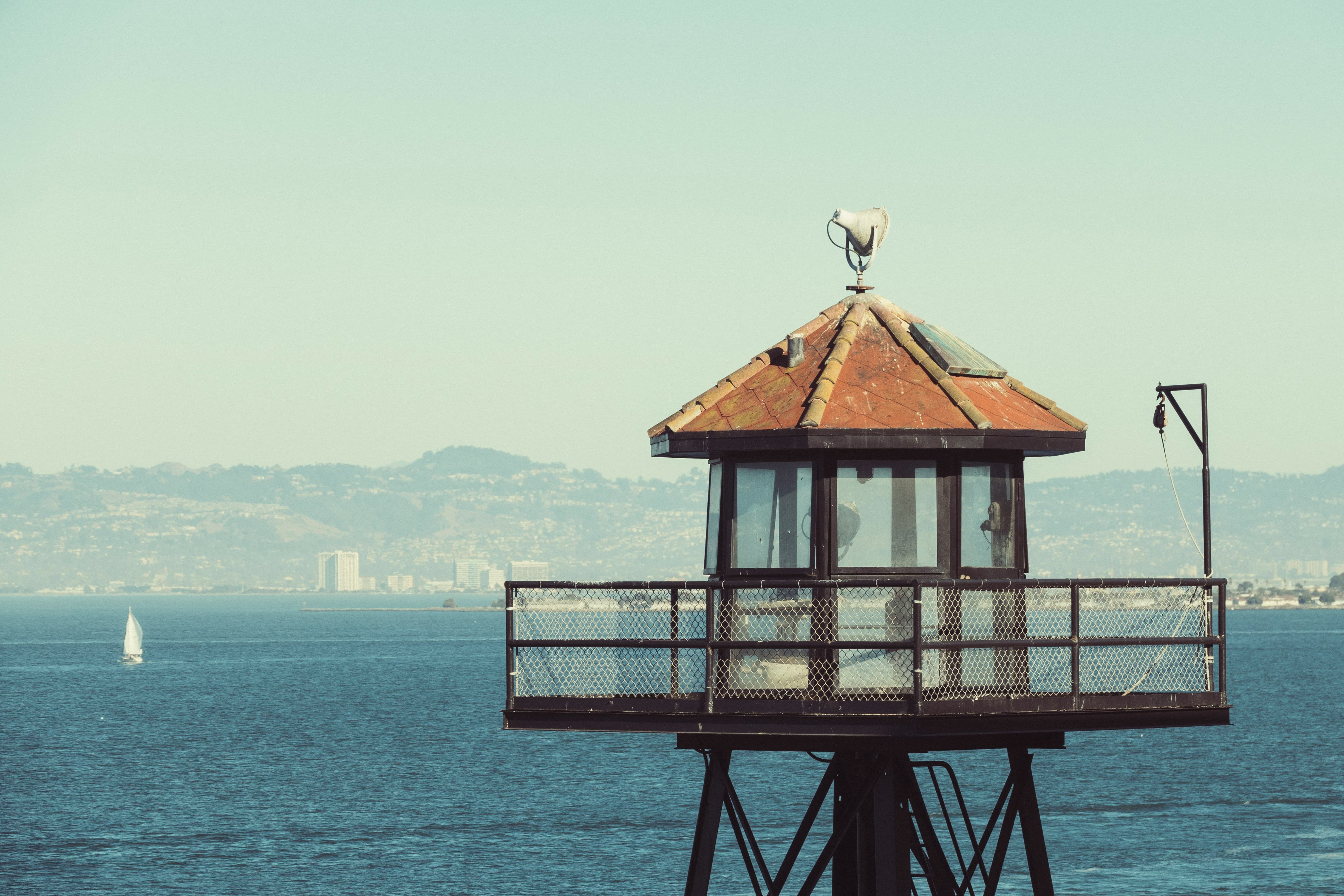 Watch Tower on Alcatraz Island