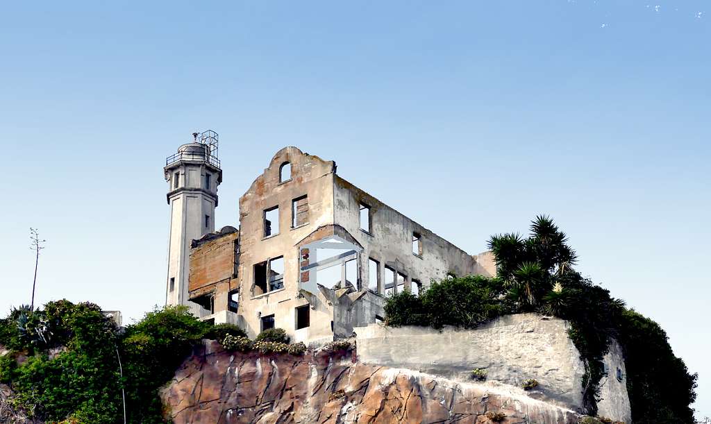 Wardens House on Alcatraz Island