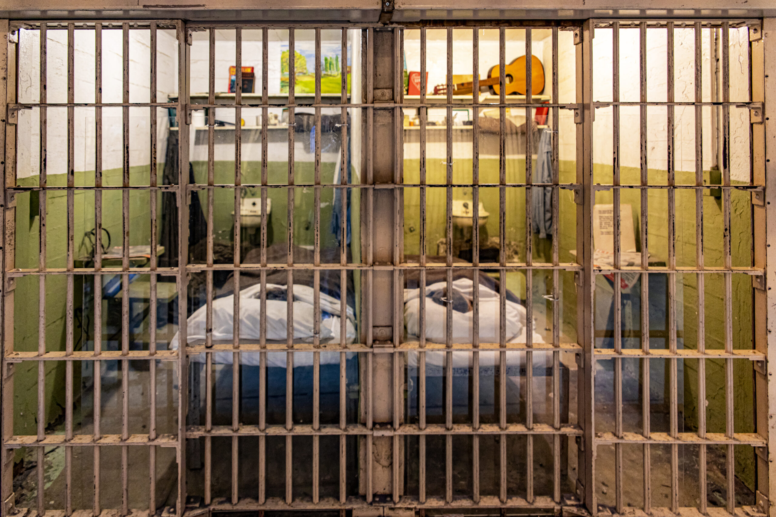 Alcatraz prison cells