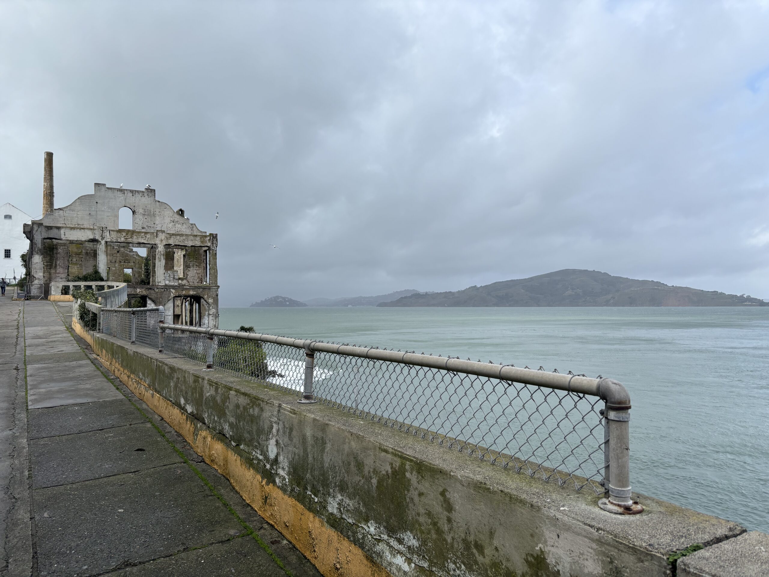 Evening at Alcatraz Island